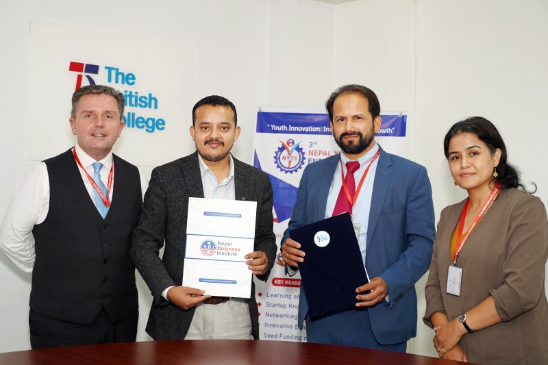 Education Partner in Nepal Youth Entrepreneurship Summit
